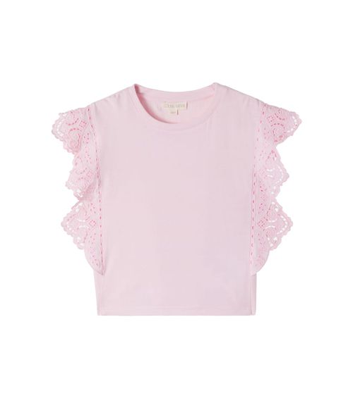 Malalia embroidered cotton top