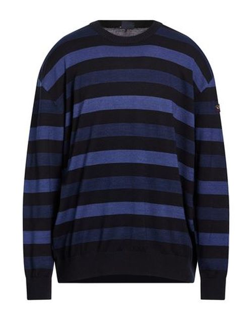 Man Sweater Navy Size 3XL Virgin Wool