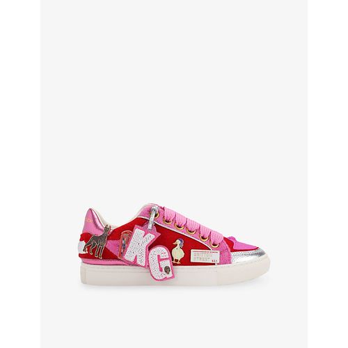 Womens Southbank Tag Slim Woven Trainers