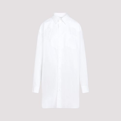Cotton-poplin Mini Shirtdress