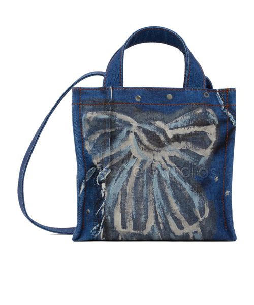 Pattern mini tote bag