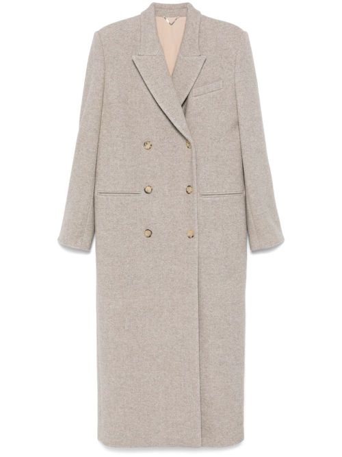Double-breasted coat - Neutrals