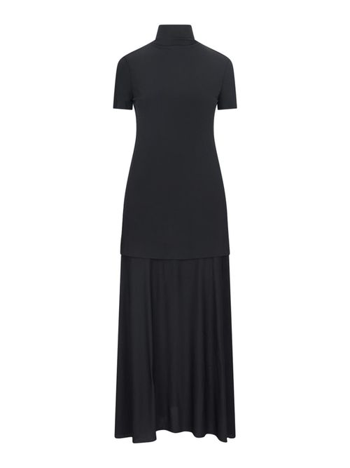Draped Midi Dress