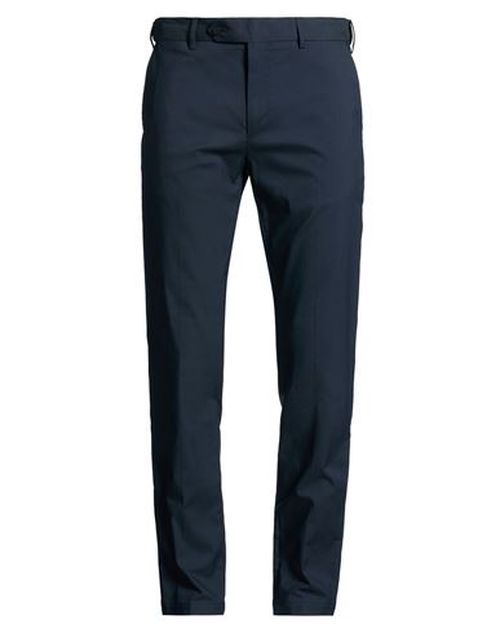 Man Pants Navy Size 32 Cotton, Elastane