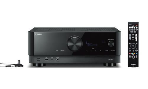 Black 7.2 Channel AV Receiver With 8K HDMI And MusicCast