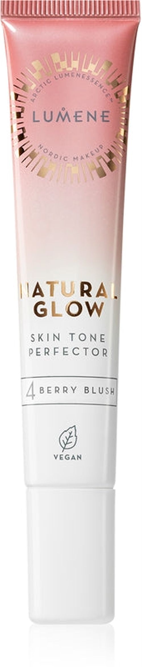 Lumene Natural Glow Skin Tone Perfector blush in cream color 4 Berry Blush 20 ml