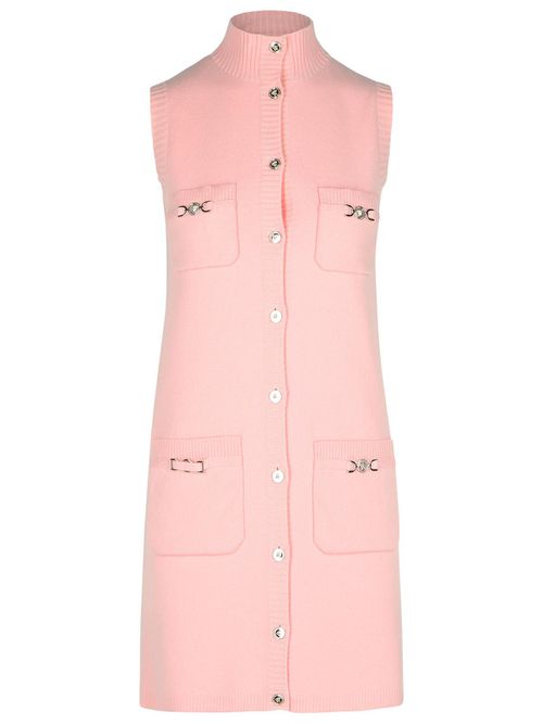 Pink Wool Blend Dress