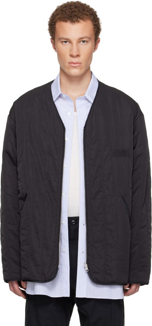 Black 'Sportsjacket' Reversible Jacket