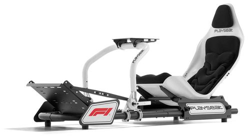 F1 Edition Formula Instinct Sim Racing Cockpit in White