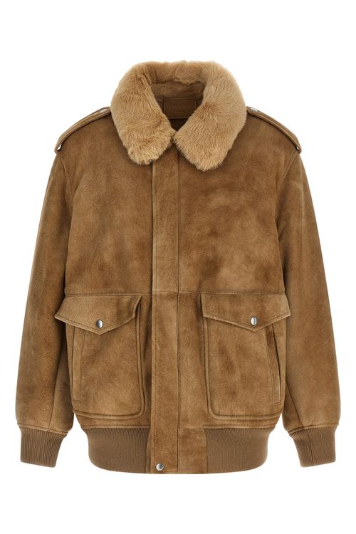 Sheepskin Bomber Jacket