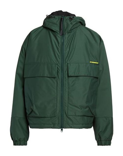 Man Puffer Dark green Size L Recycled nylon, Organic cotton