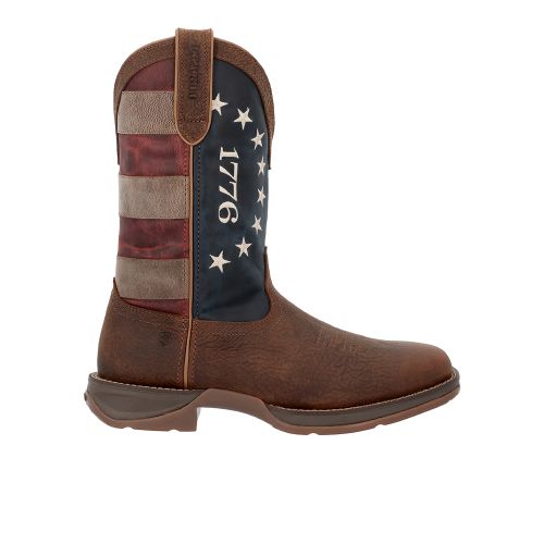 America 1776 Square Toe Pull On Boots