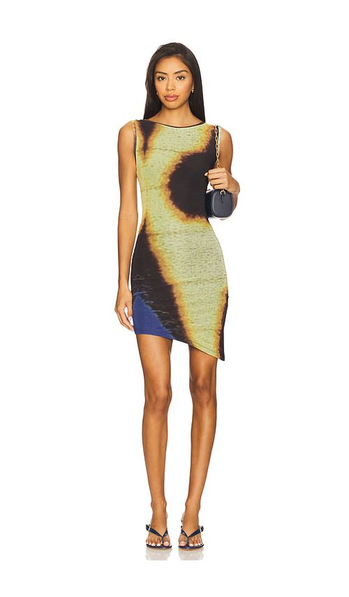 Feners Caracola Dress in Black,Lemon. - XL also in S, XS