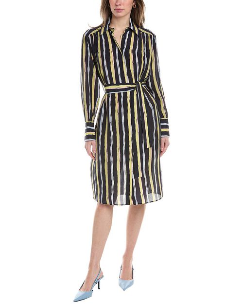 Silk Midi Dress