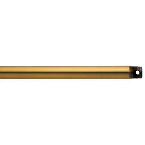 60" Ceiling Fan Downrod in Burnished Antique Bra