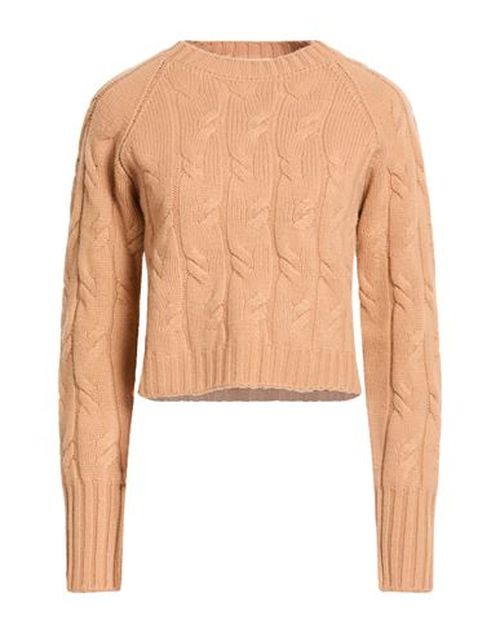 Woman Sweater Camel Size S Cashmere