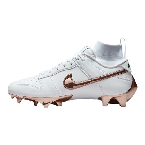 Nike Vapor Edge Dunk Cleats Men's Football Cleats White/Rose Gold-White FN6721-100