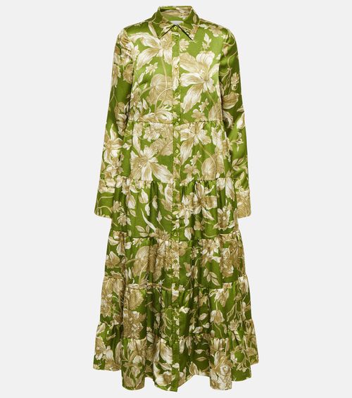 Palmira floral midi dress