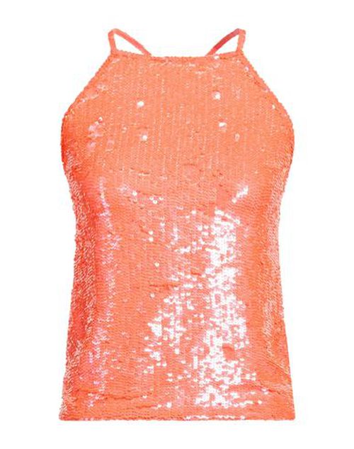 P. a.r. o.s. h. Woman Top Orange Size S Nylon, Elastane