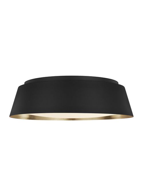 Visual Comfort Studio Asher 4-Light Ceiling Light in Midnight Black by Ellen Degenere