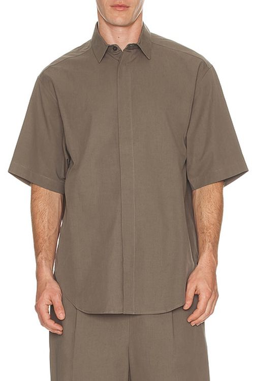 Fear of God Classic Shirt in Willow - Sage. L also in