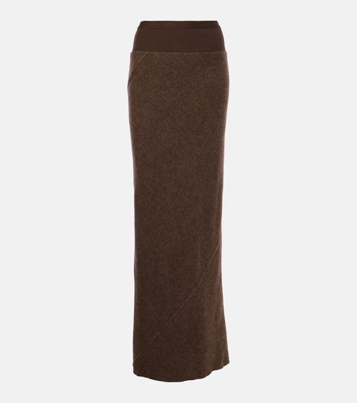 Coda wool maxi skirt