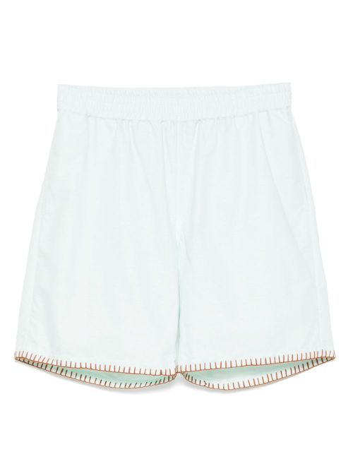 CHATEAU ORLANDO embroidered shorts - Green