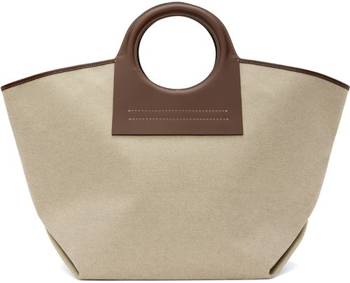 HEREU Beige & Brown Cala Bag