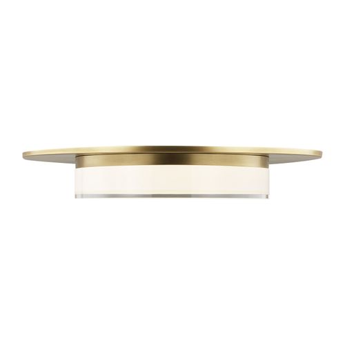 Sen 1-Light 2.60"H LED Flush Mount in Natural Bra