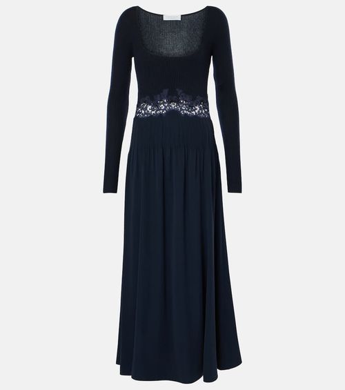 Prior silk maxi dress