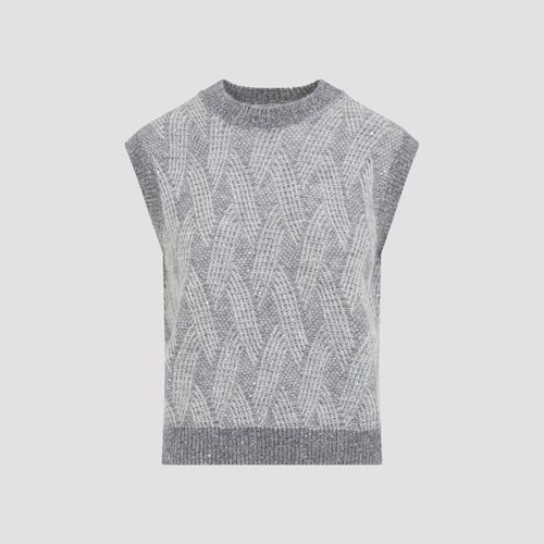 Women's Mixed-Material Gilet