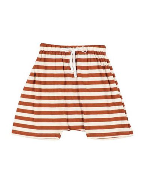 Kid Girl Shorts & Bermuda Shorts Brown Size 10 Cotton