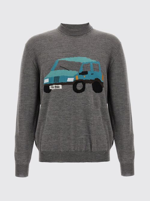 Cardigan Men color Grey