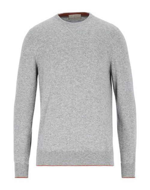 Man Sweater Grey Size S Cashmere
