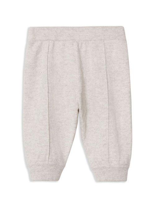 Seam-detail cashmere trousers - Grey