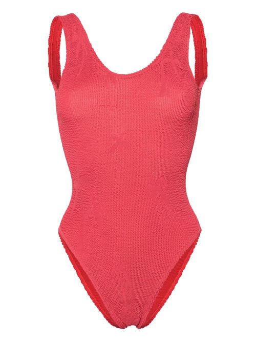Mara open-back swimsuit - Red