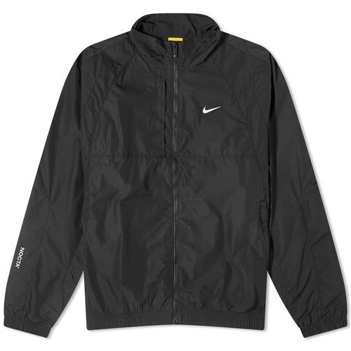 X NOCTA Cardinal Stock Woven Trek Jacket in Black &White, Size Large