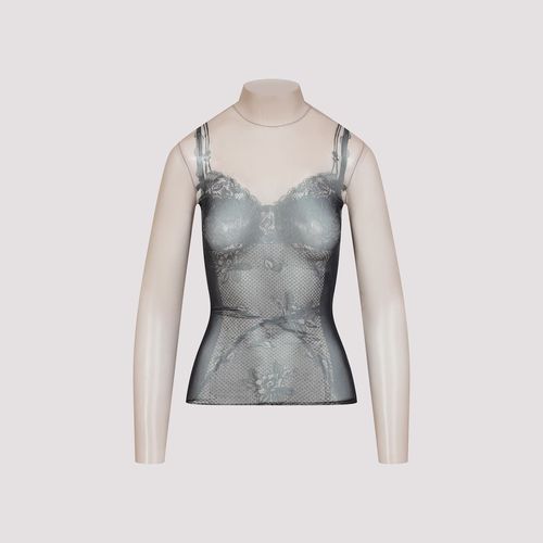 Trompe Oeil Lingerie Top