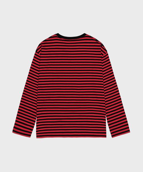 SP Stripe Long Sleeve Red