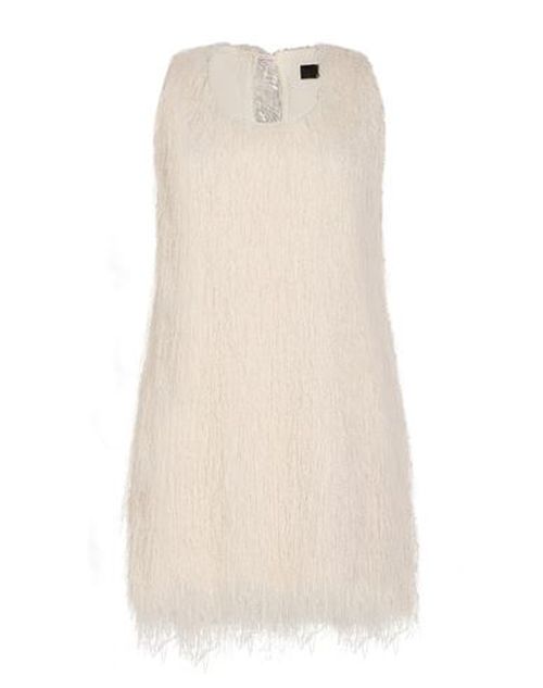 Woman Mini dress Ivory Size M Polyester
