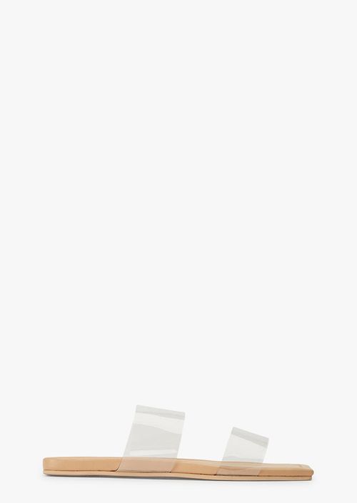 Etro Clear Vinylite/Skin Flats