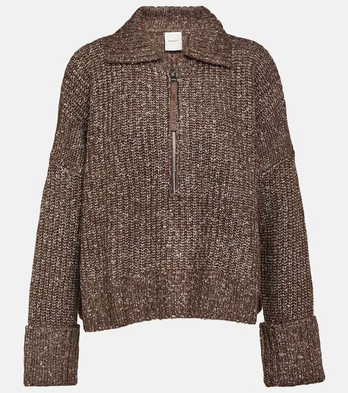 Amelia half-zip sweater