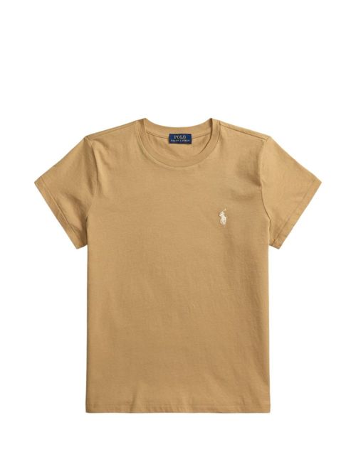 Beige Logo T-Shirt