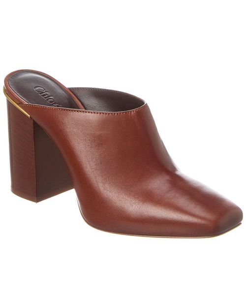 Ambre Leather Mule