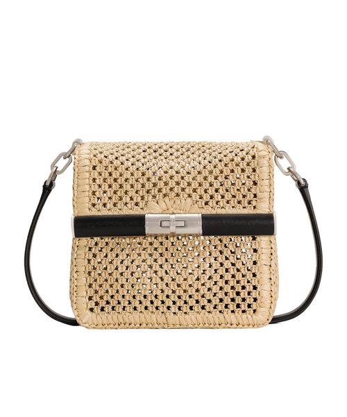 openwork shoulder bag
