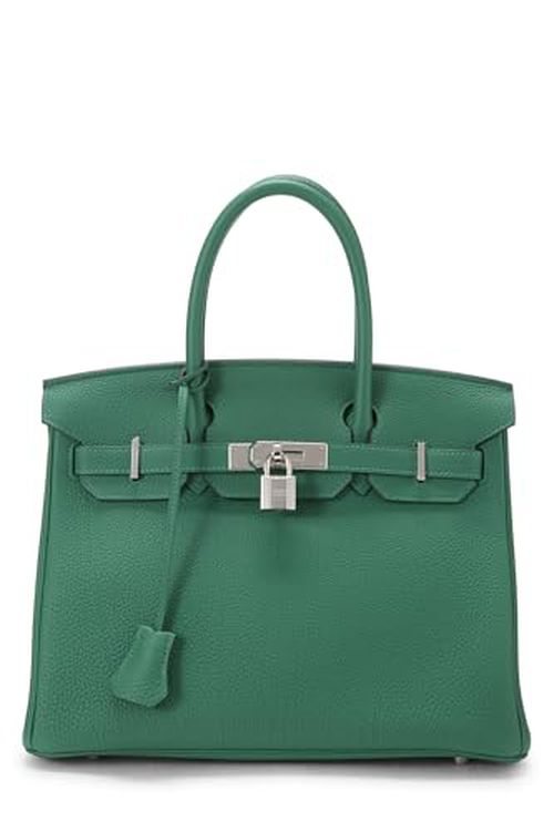 Hermès  Pre-Loved Vert Vertigo Togo Birkin 