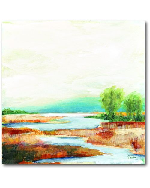 Autumn Wetland Canvas Wall Art