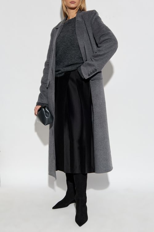 Wool Coat, Women's, Grey
