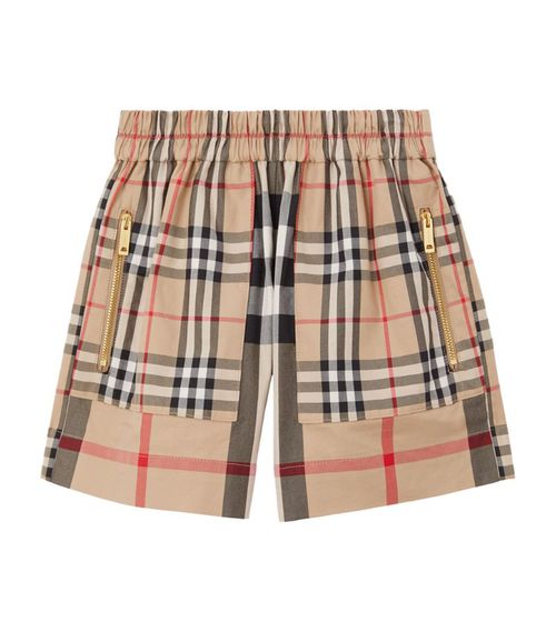 Kids Vintage Check Shorts (3-14 Years)