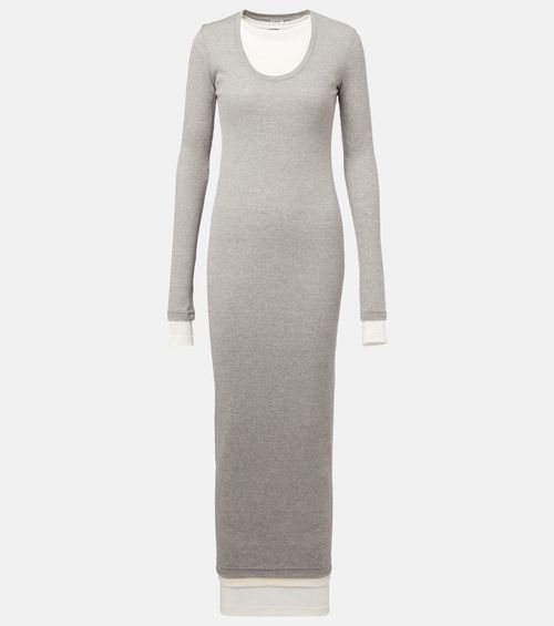 button up knee length dress I Just Know White Cotton Button Front Midi Dress main image 1